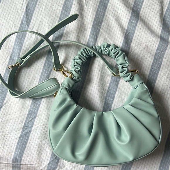 NWT Steve Madden light blue bag with removable strap - Picture 2 of 4